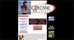 Desktop Screenshot of explosivefitness.net